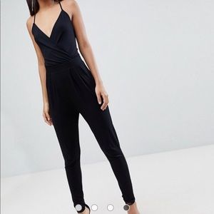 ASOS black jumpsuit size 4